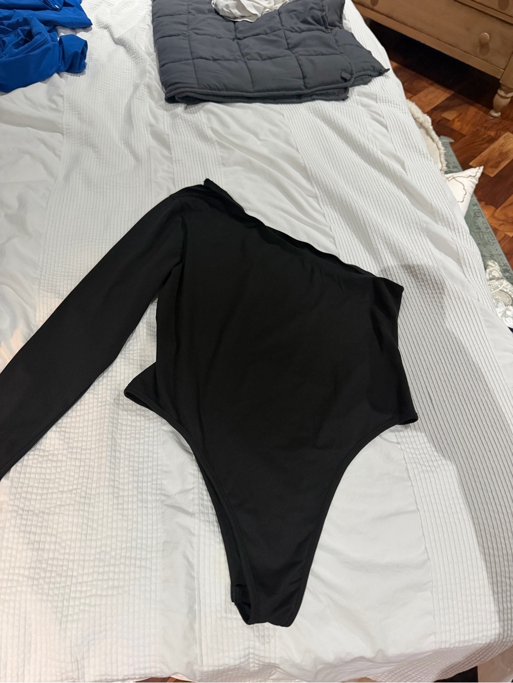 One shoulder bodysuit